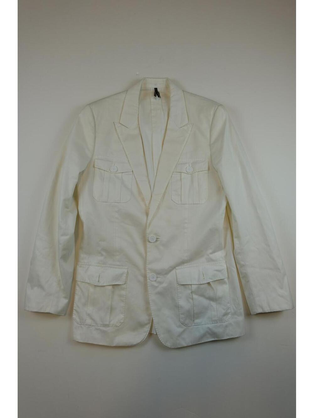 Dior White 2006SS Safari Jacket